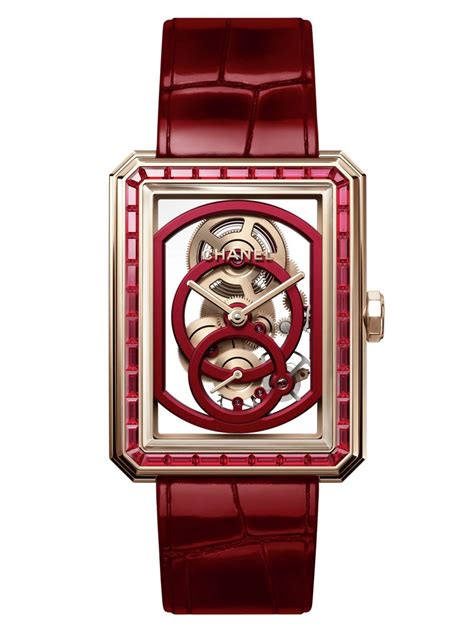 chanel friends red skeleton.